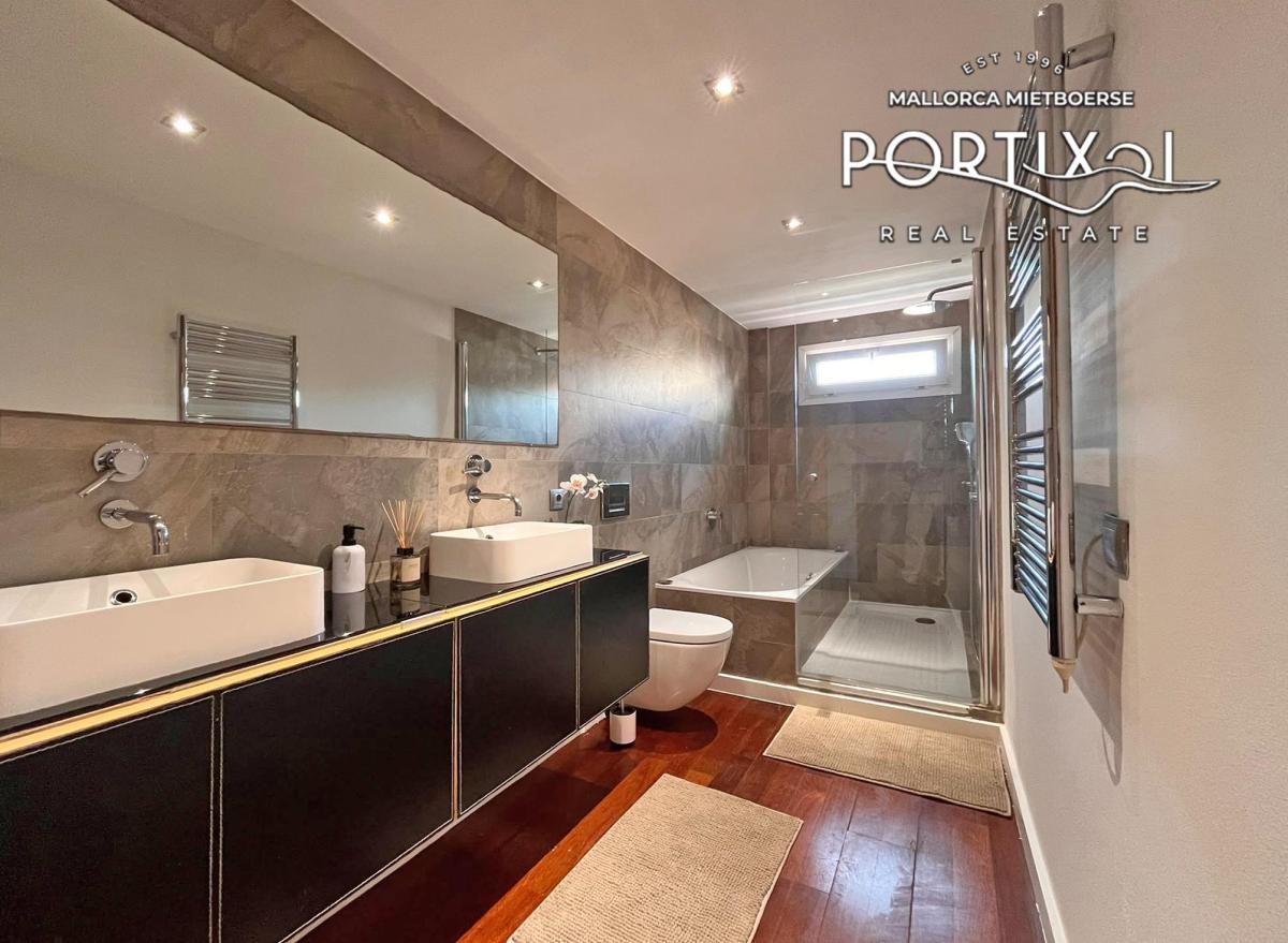Chalet adosado en alquiler en Portixol