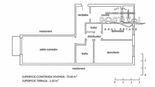 Apartamento con gran potencial en venta en el Molinar