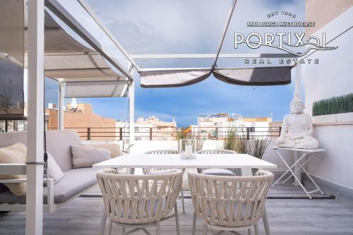 Ático dúplex en venta en Portixol