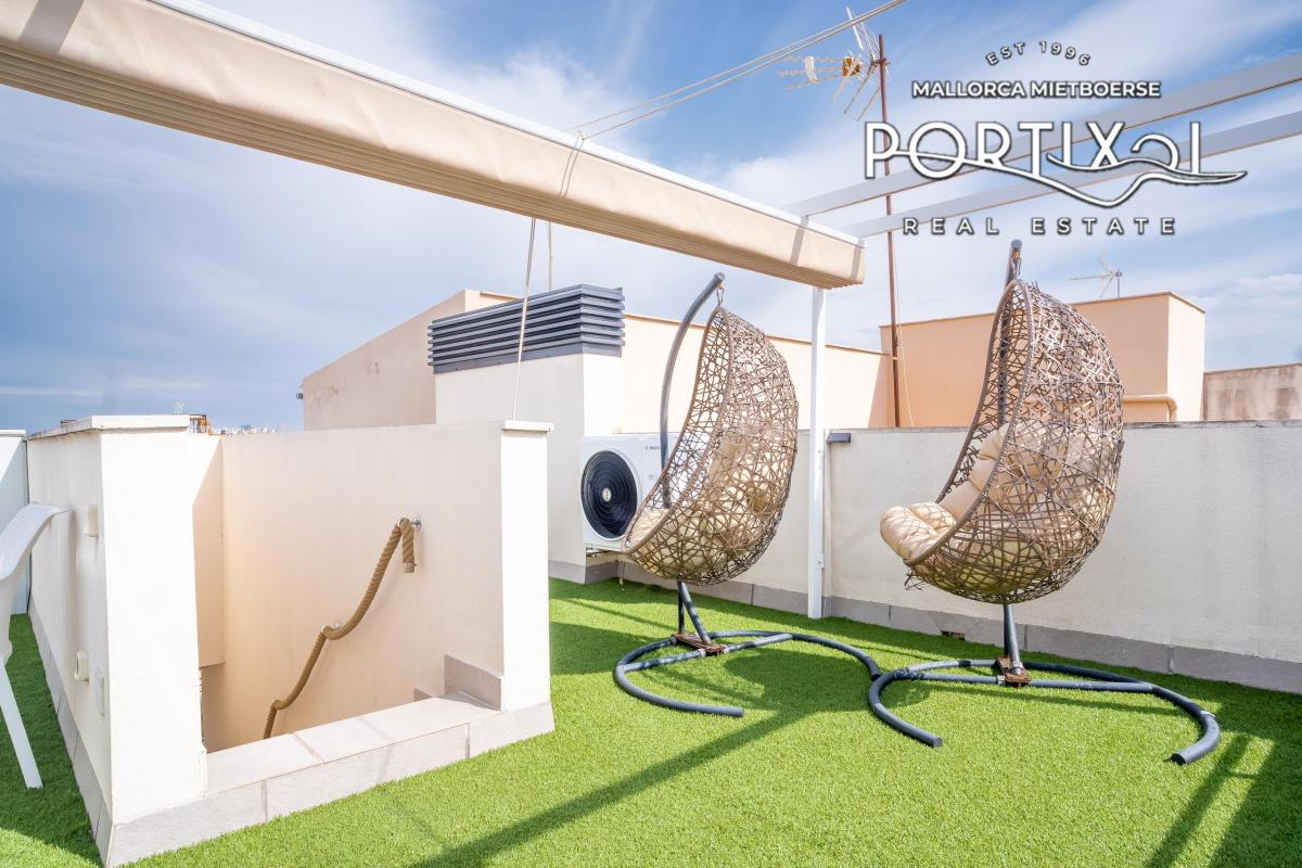 Ático dúplex en venta en Portixol