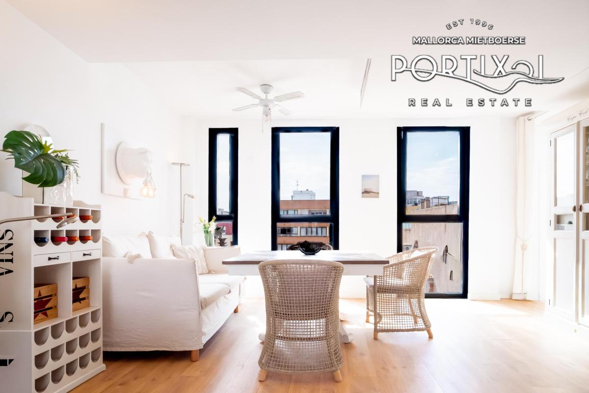 Ático dúplex en venta en Portixol